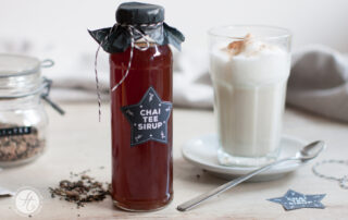Geschenke aus der Küche: Chai-Tee-Sirup und alle Labels als free printables!
