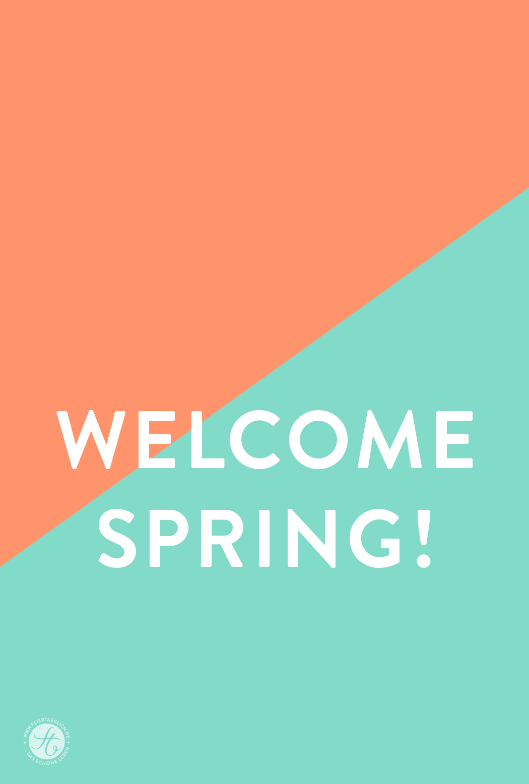 Welcome Spring 2016