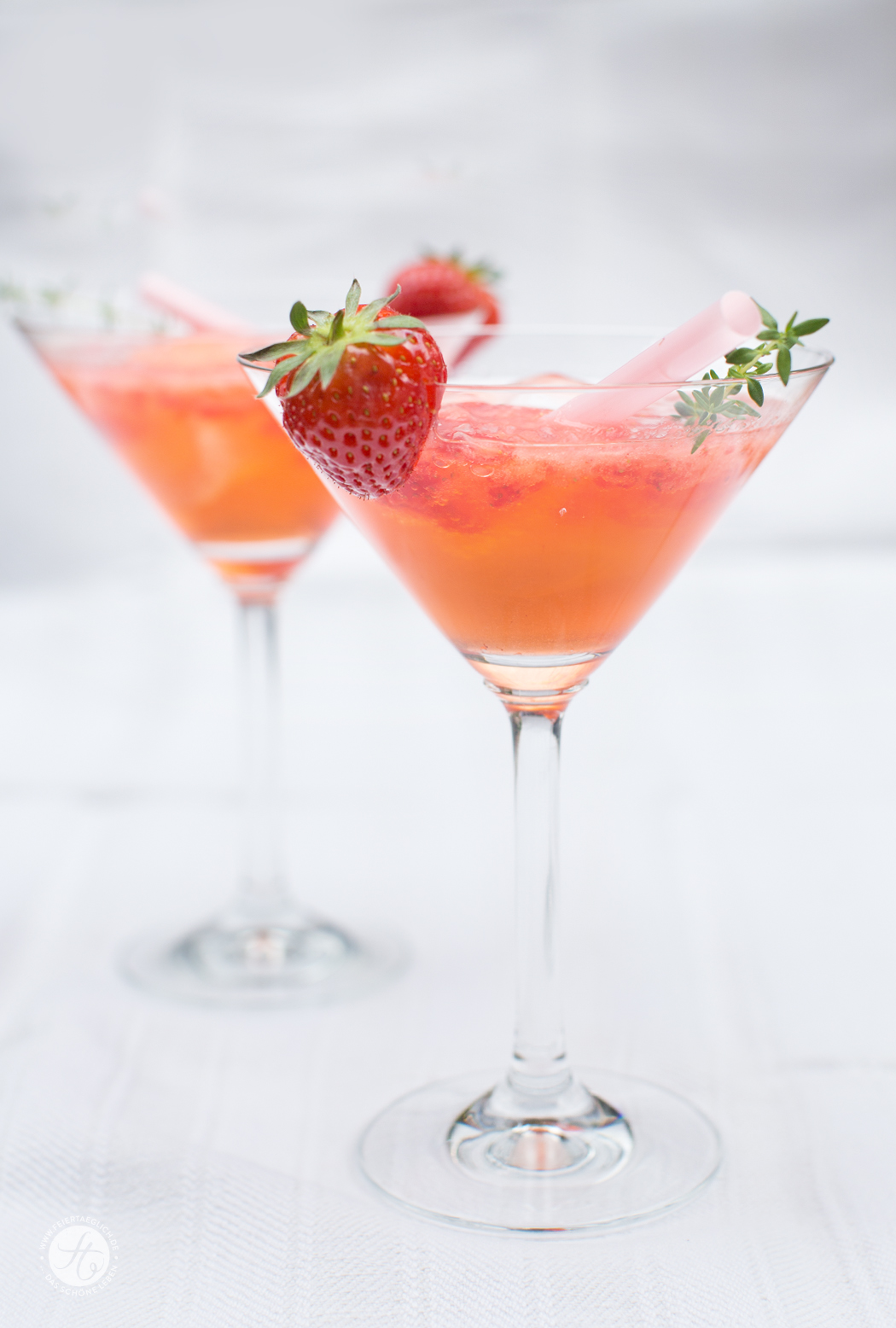 Strawberry-Moskow-Mule | Rezept von feiertäglich.de