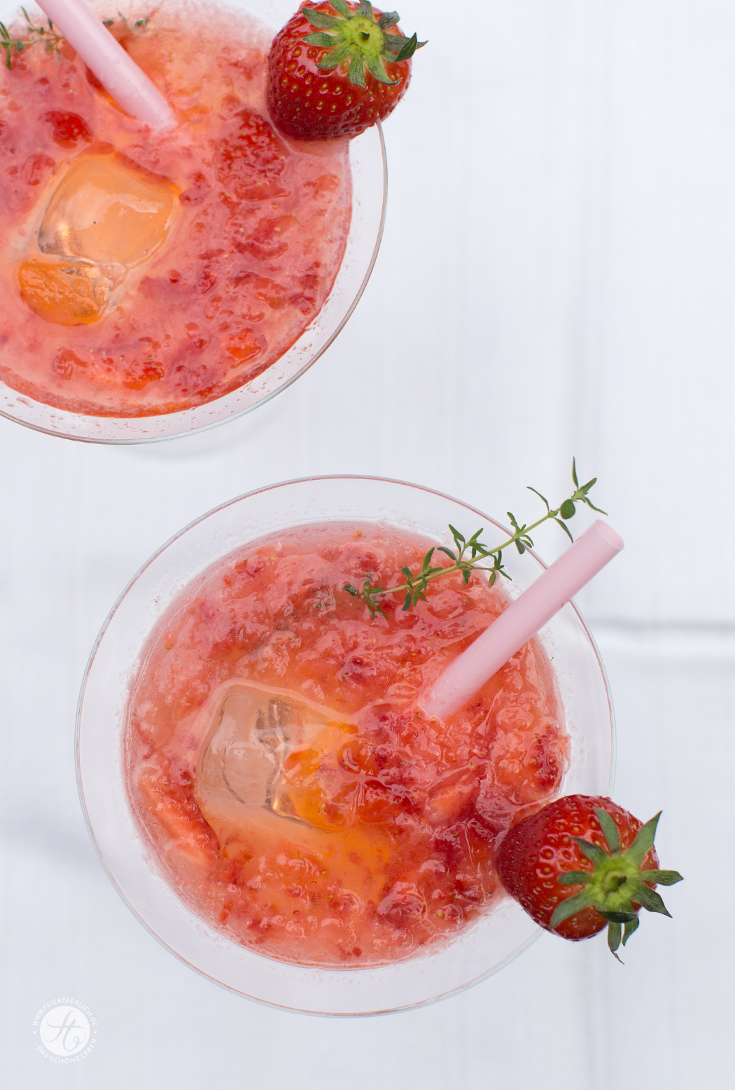 Strawberry-Moskow-Mule | Rezept von feiertäglich.de