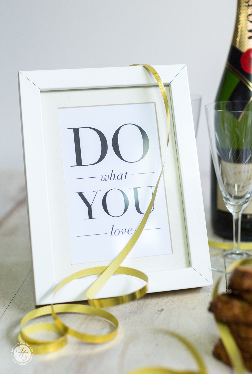 Do what you love, Sylvester, Party decoration
