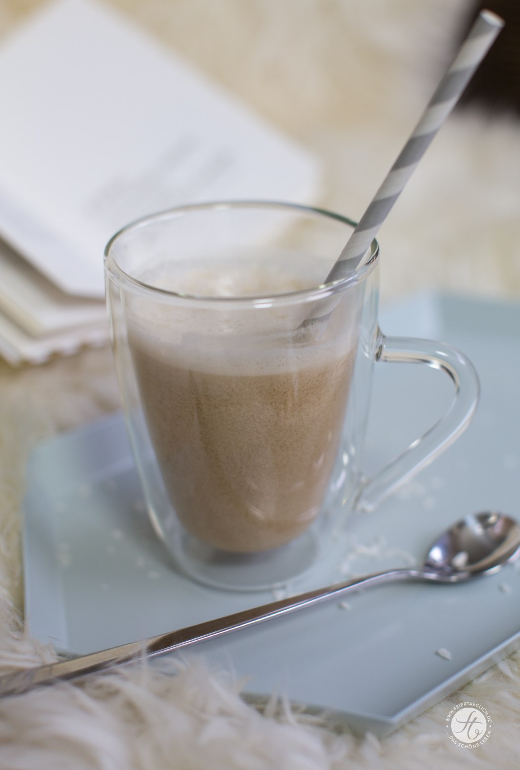 Hot Coconut Drink, so lecker und gesund, alternative zu Hot Chocolate