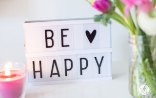Lightbox, Mein BE•HAPPIER•EXPERIMENT – täglich glücklicher werden – 4 Vorsätze & 4 Wochen