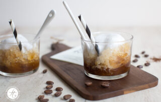 Rezept für Kaffee-Granita mit Vanille-Milchschaum mit Tchibo Blonde Roast