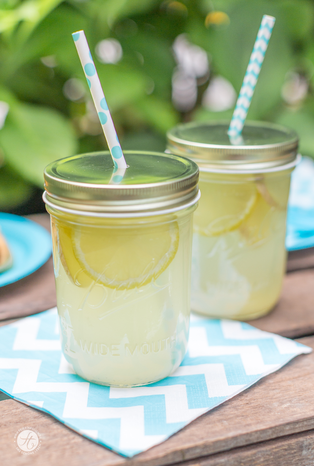 Homemade Ginger-Lemonade, Rezept zum Picknick