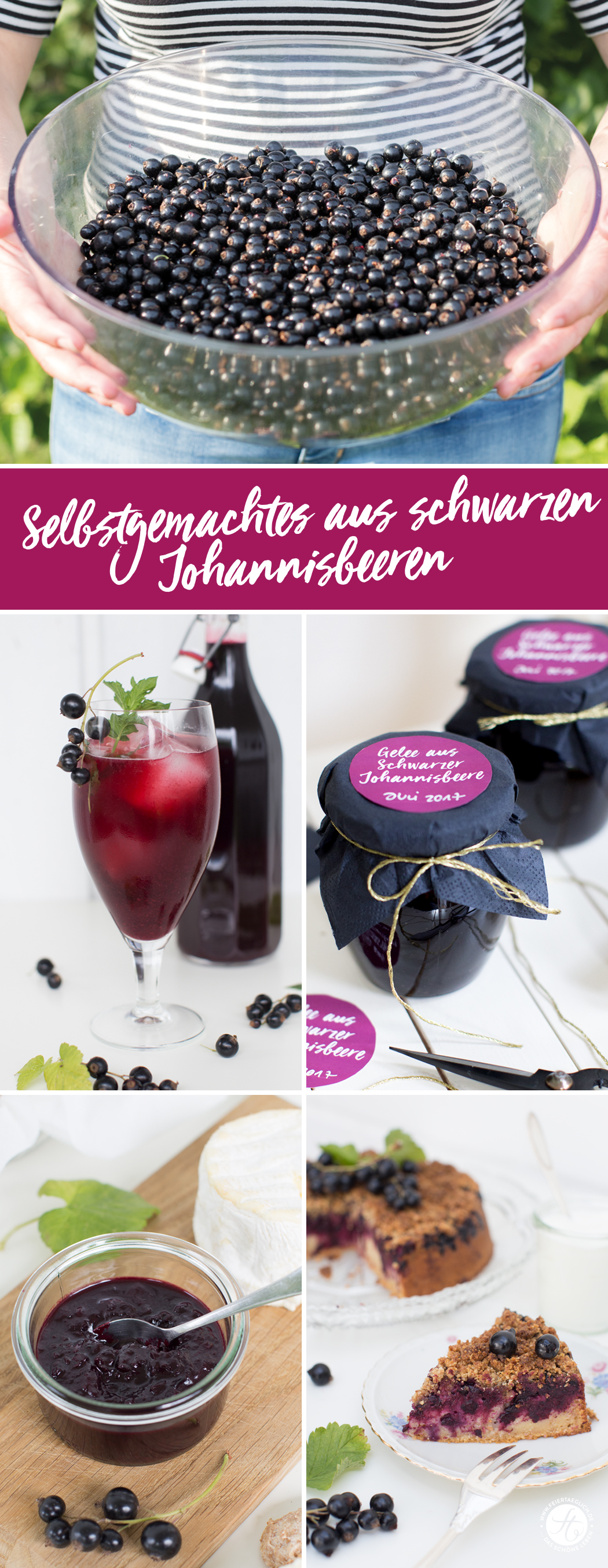 Selbstgemachtes aus schwarzen Johannisbeere: Rezepte für Johannisbeer-Ingwer-Chutney, Johannisbeersaft & Johannisbeergelee