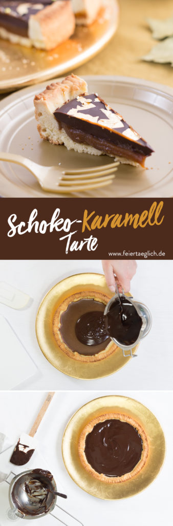 Schoko-Karamell-Tarte, Rezept