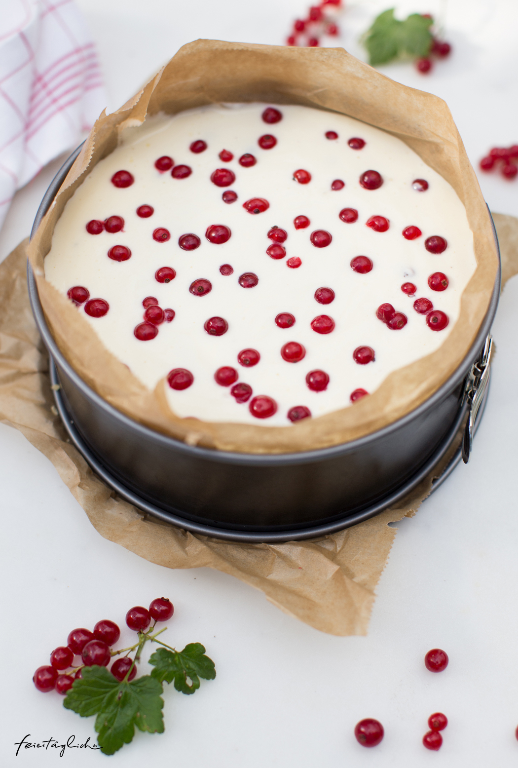 Johannisbeer Kasekuchen Mit Tonka Rote Johannisbeeren Tummeln Sich In Cremiger Kasekuchenschicht Auf Buttrigem Murbeteig Ein Glorreicher Abschied Von Der Diesjahrigen Beerensaison Feiertaglich Das Schone Leben