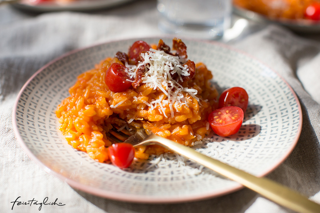Rezept für Tomaten-Risotto – ein Lieblingsessen für die ganze Familie