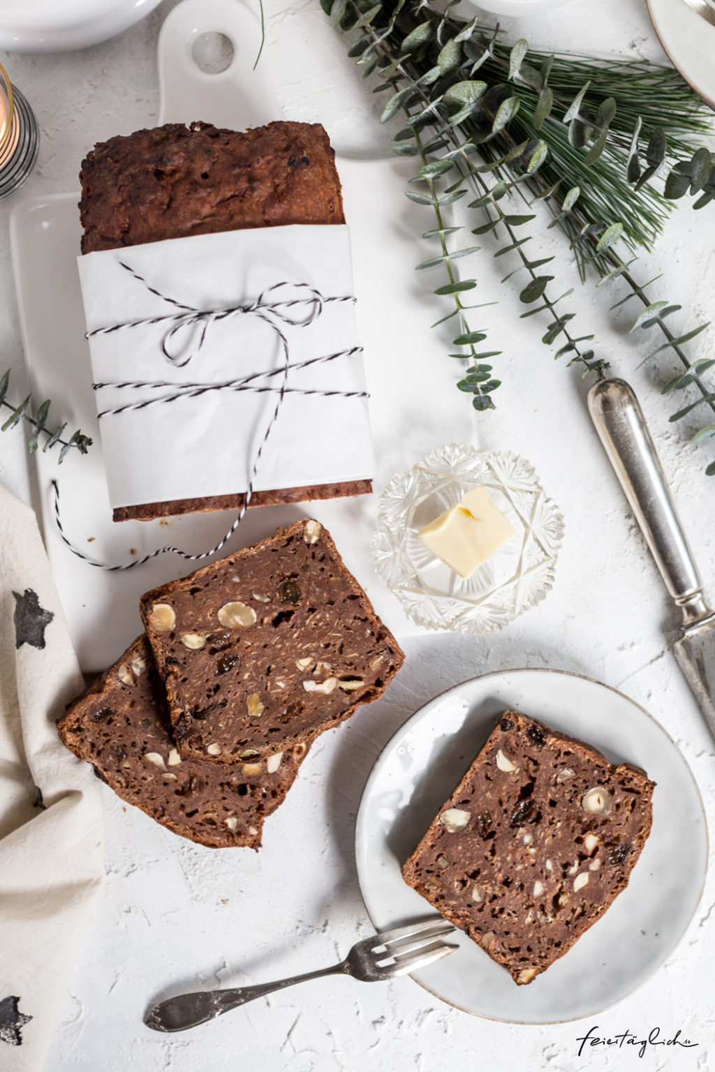 Weihnachtliches Apfelbrot – ein Klassiker (in zuckerfrei und vegan) zum ...