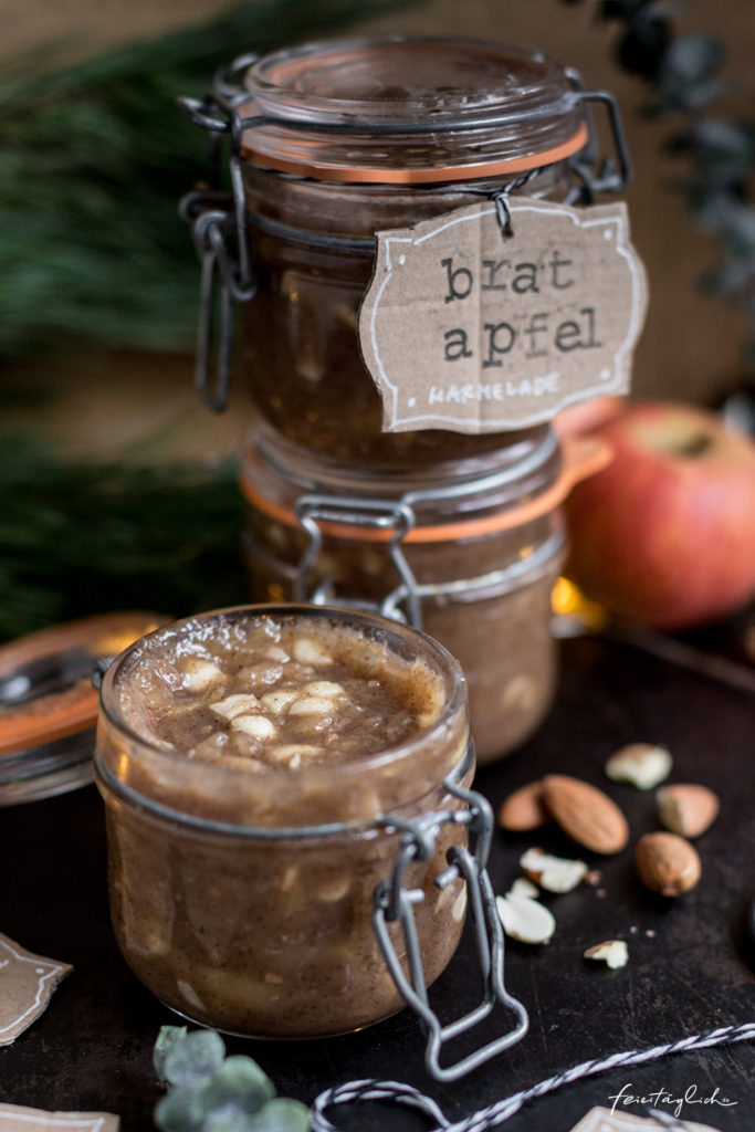 Rezept für Bratapfel-Marmelade – ein Geschenk aus der Küche