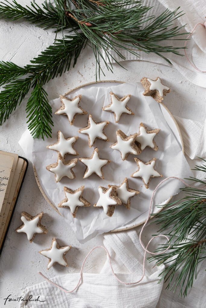 Rezept, Weihnachtsbäckerei: ein Klassiker – beste himmlisch knusprige Zimtsterne