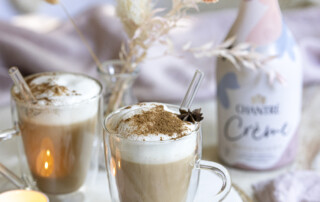 Herbstdrink 2024: Chantré Crème Chai Latte mit selbstgemachtem Chai Sirup