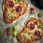 Rezept Halloween Pizza Totenköpfe – Pizza Skulls