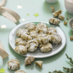 Rezept für himmlische Pistazien Crinkle Cookies – Weihnachtsbäckerei